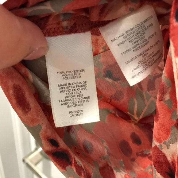 ANNE KLEIN Sleeveless Scoop Neck Floral - Picture 5 of 7